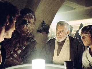 They Meet Han and Chewbacca