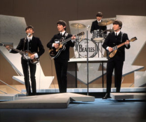 The Beatles on the Ed sullivan show