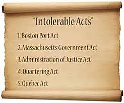 Intolerable Acts