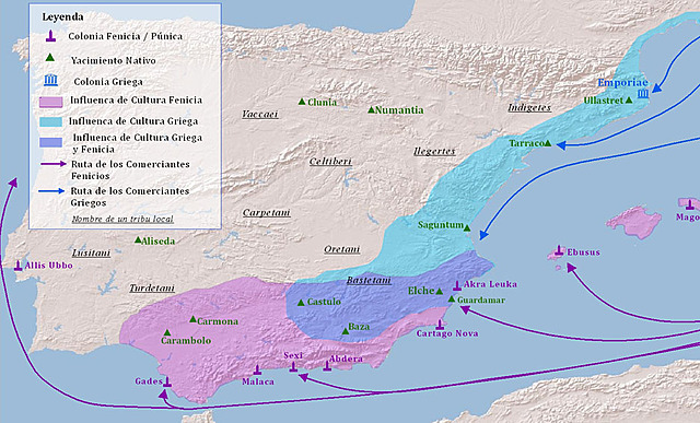 Colonizaciones fenicias