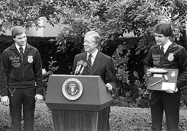 1978 - President Jimmy Carter speaks at the 51st National FFA Convention