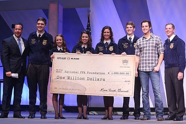 1980-The National FFA Foundation raises $1 million in one year for the first time