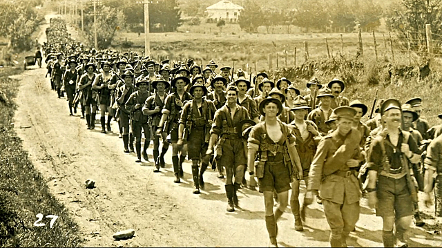 Fitzgerald joins the army.