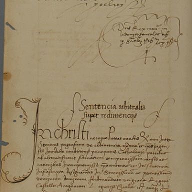 La sentencia de Guadalupe a favor de los payeses de remensas