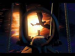 Hiccup Shoots a Dragon