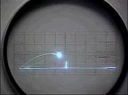 El "TENNIS FOR TWO" echo para un osciloscopio.