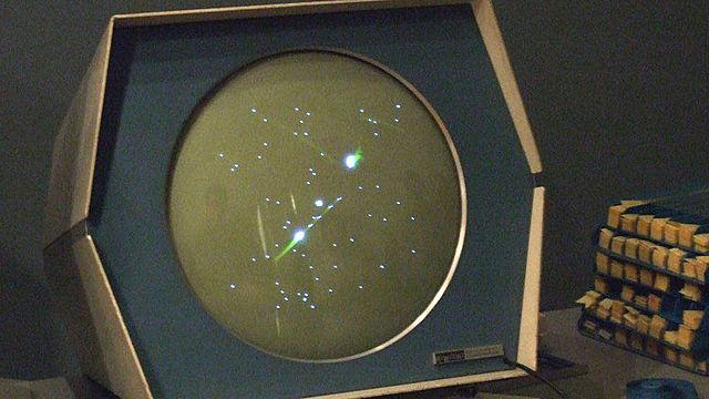 "SPACE WAR" para la computadora PDP-1