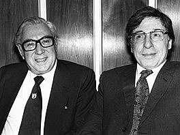 Robert Edwards y Patrick Steptoe