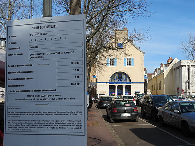 Le permis de construire officiellement délivré