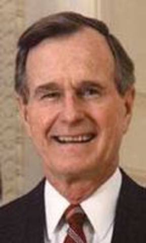 George Bush Sr. Becomes Presedent