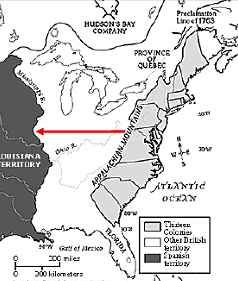 pre-american revolution/ Proclamation of 1763