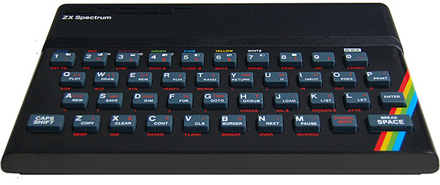 "ZX SPECTRUM" creado por Sinclair