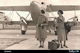 Inicio de los vuelos internacionales