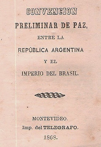 Acuerdo de Paz (Renuncia a la Soberanía sobre la Banda Oriental)