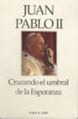 Publico su libro:  Cruzando el umbral de la esperanza
