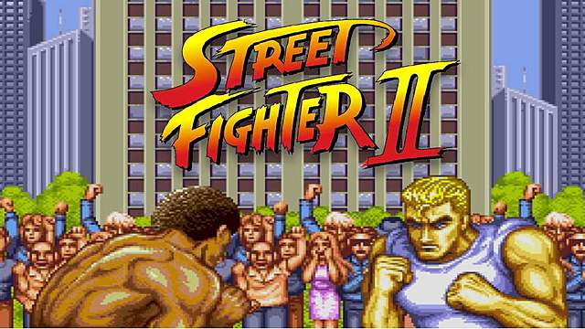 "STREET FIGHTER"  por Capcom.