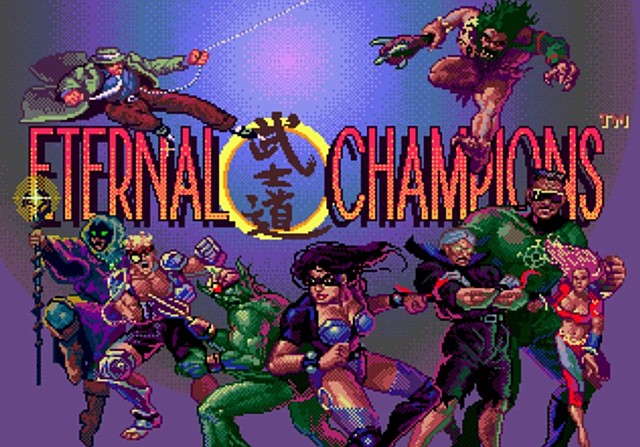 "ETERNAL CHAMPIONS"por Sega.