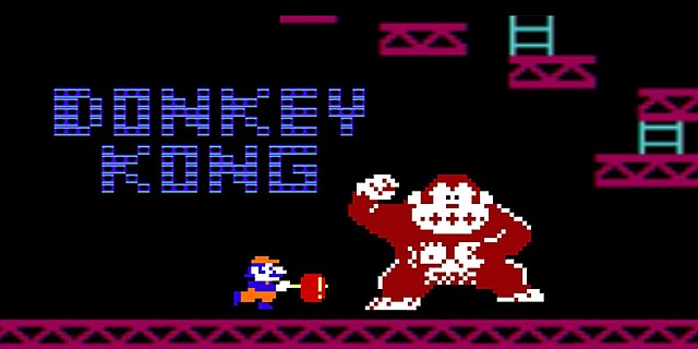 "DONKEY KONG" NINTENDO.