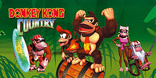 "DONKEY KONG COUNTRY" Nintendo. primer juego en usar modelos 3D.
