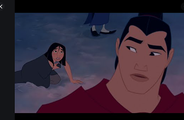 Fa Mulan gets revealed as a women.