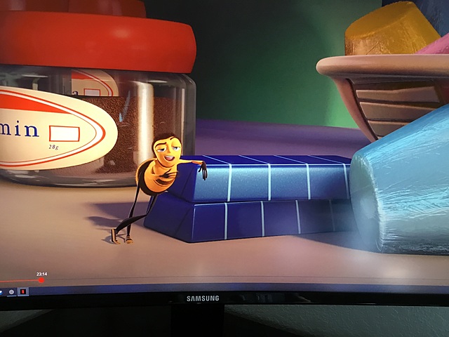 Berry talks to a human