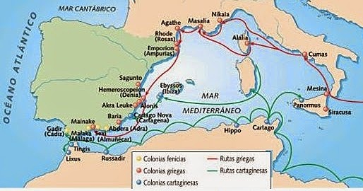 Colonizaciones griegas