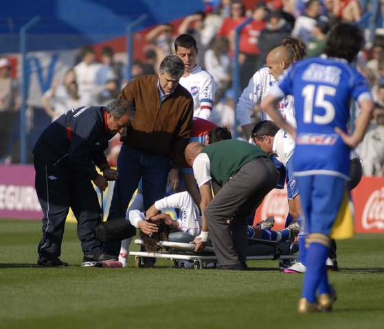 Gallardo se lesiona