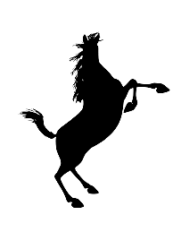 Primeras vivencias escolares (no hay imagen del caballo, pero puse esta imagen para ejemplificar la postura que adquirió)