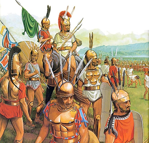 Fin de la lucha con los samnitas