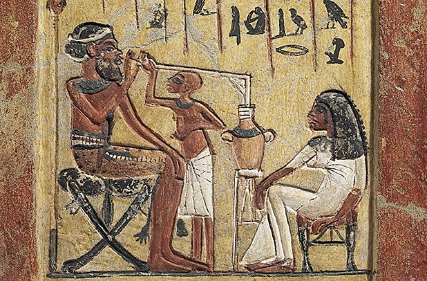 Producción de cerveza en Mesopotamia y Egipto