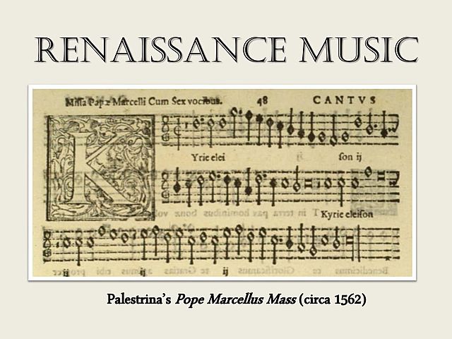 Pope Marcellus Mass (published 1567)