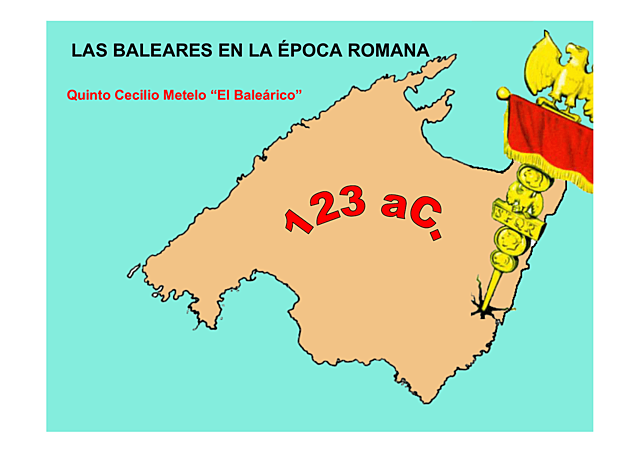 Conquista de las Islas Baleares por Quinto Cecilio Metelo