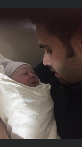 Naisance de ma petite nièce Éléna