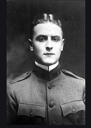 F. Scott Fitzgerald enlists in US Army