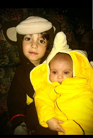 Le premier Halloween avec ma soeur