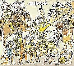 Llegada de Nuño Beltrán a Tzintzuntzan