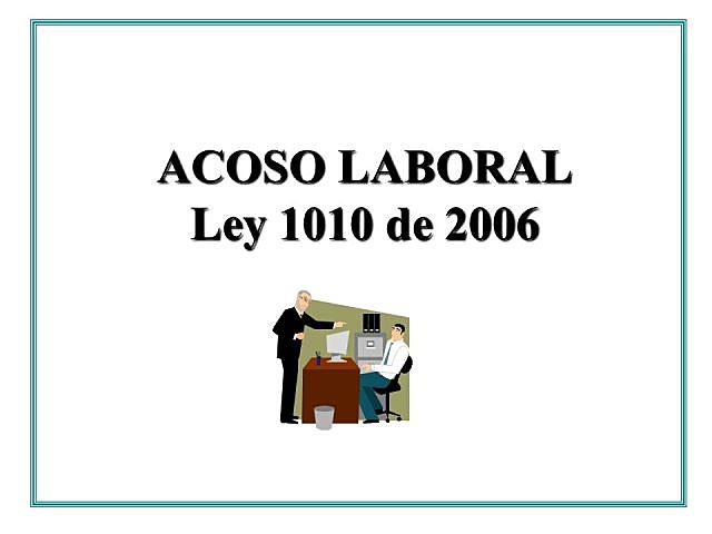 Ley 1010 2006