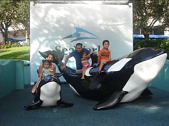 My first airplane travel.