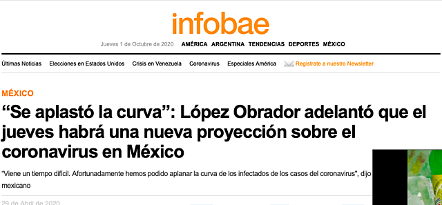 Se redujo el contagio, se volvió horizontal, se aplastó la curva: AMLO con 17, 779 casos