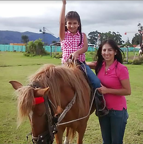 The horse "caperucita"