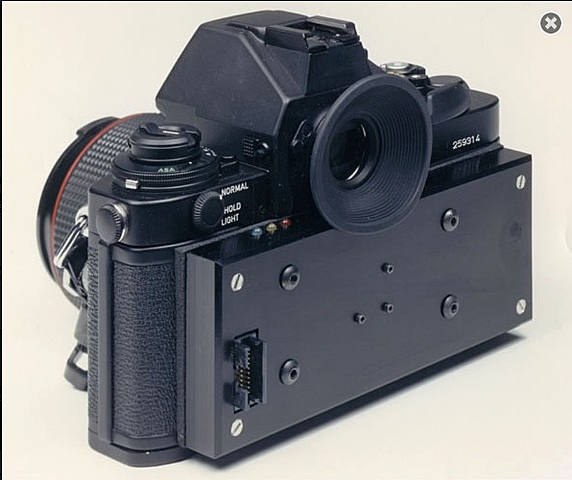 Prototipo de la primera cámara réflex digital