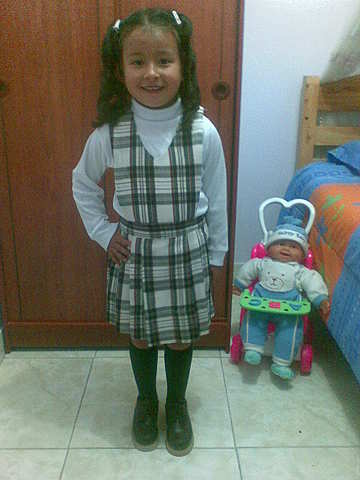 My first time at school (Garden)