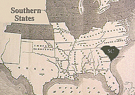 South Carolina secedes from the Union