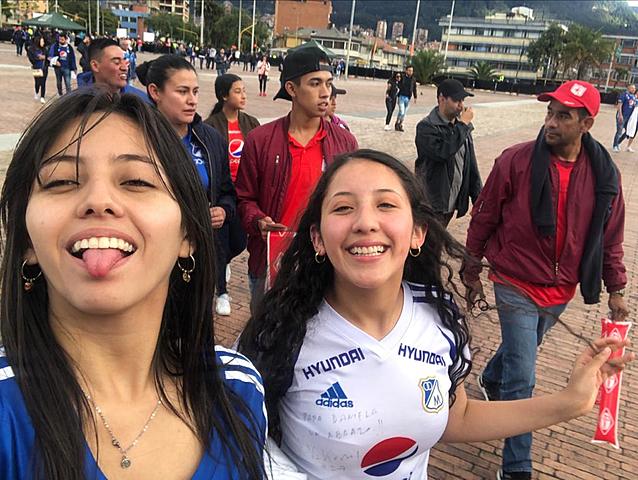 first time at the football stadium