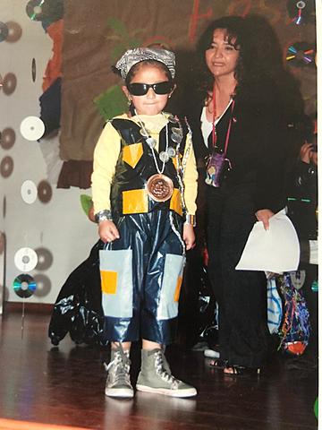 Mi primer desfile en el colegio