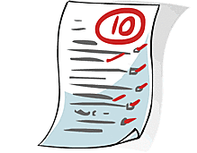 Mejores notas de mi clase