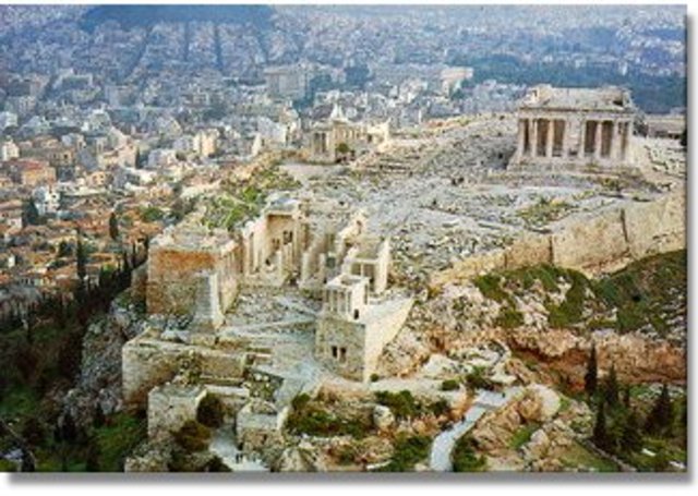 The powerful city of Athens now controls an empire