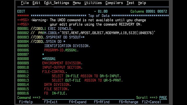 El desarrolo de COBOL