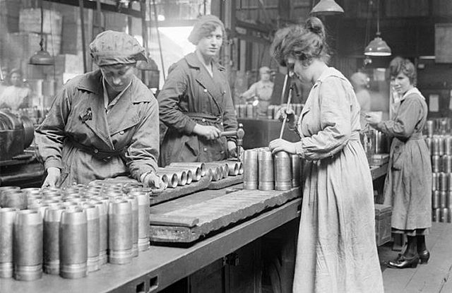 El papel de la mujer durante la Primera Guerra Mundial