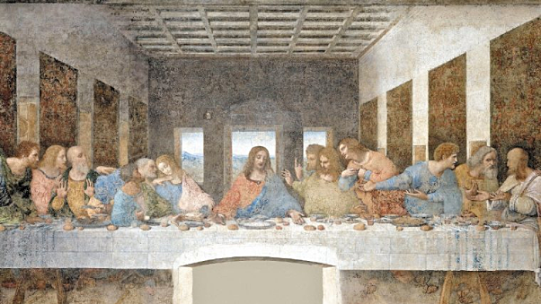 LA ÚLTIMA CENA, LEONARDO DA VINCI (1494)